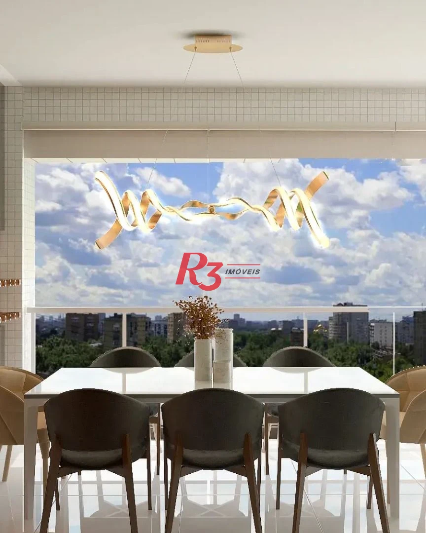 Apartamento com 2 dormitórios à venda, 83 m² por R$ 1.450.000,00 - Embaré - Santos/SP