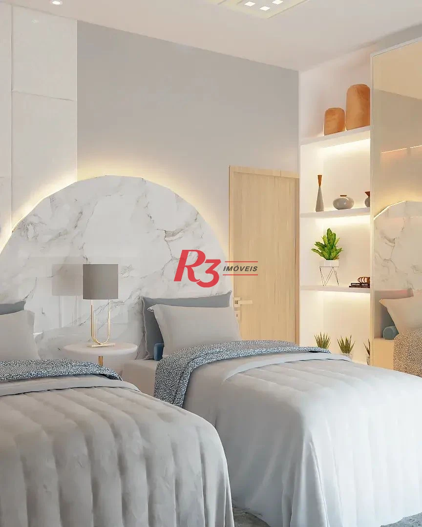 Apartamento com 2 dormitórios à venda, 83 m² por R$ 1.450.000,00 - Embaré - Santos/SP