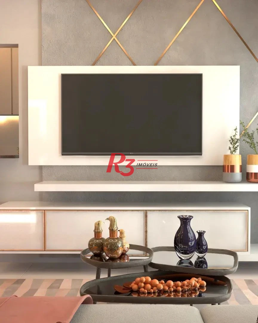 Apartamento com 2 dormitórios à venda, 83 m² por R$ 1.450.000,00 - Embaré - Santos/SP