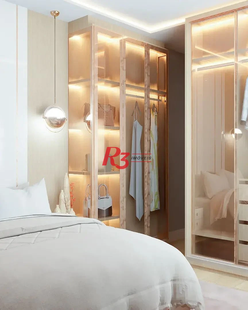 Apartamento com 2 dormitórios à venda, 83 m² por R$ 1.450.000,00 - Embaré - Santos/SP