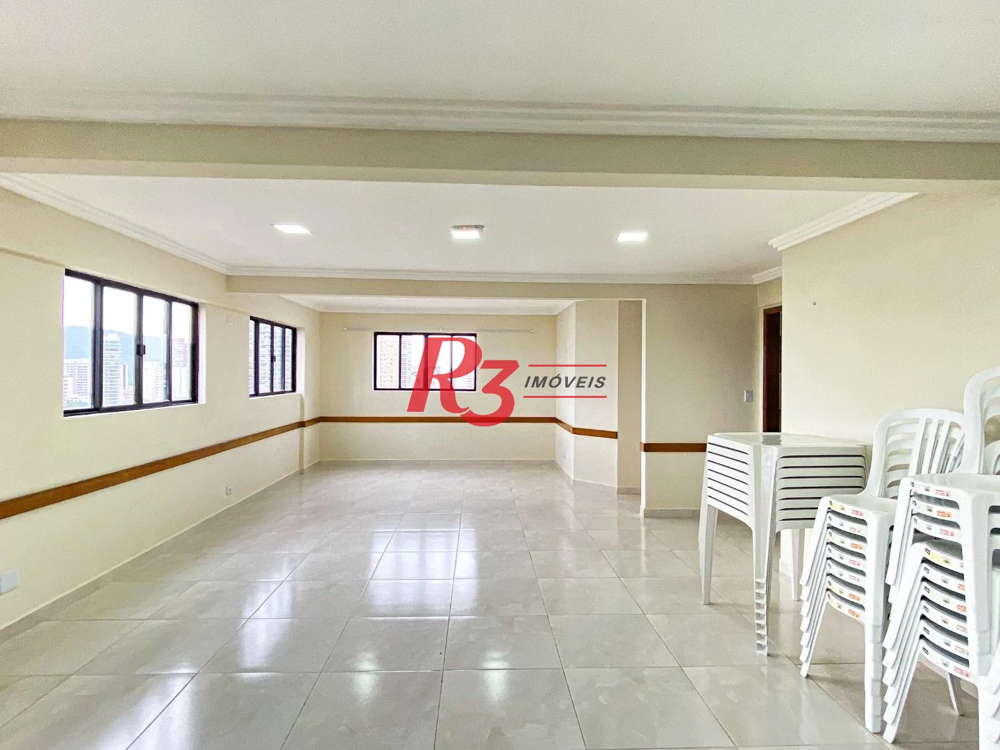 Apartamento com 1 dormitório para alugar, 55 m² por R$ 3.800,00/mês - Ponta da Praia - Santos/SP