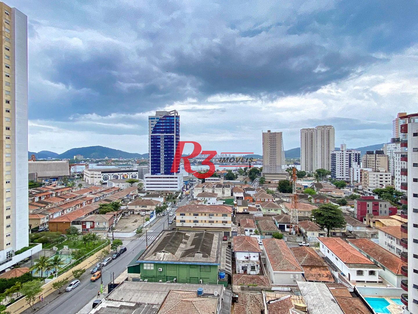 Apartamento com 1 dormitório para alugar, 55 m² por R$ 3.800,00/mês - Ponta da Praia - Santos/SP