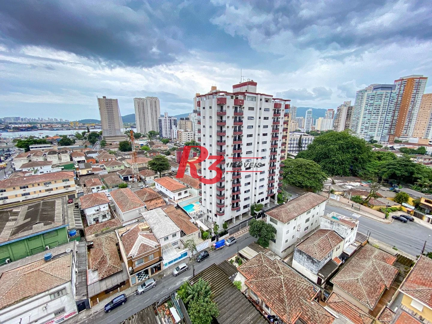 Apartamento com 1 dormitório para alugar, 55 m² por R$ 3.800,00/mês - Ponta da Praia - Santos/SP