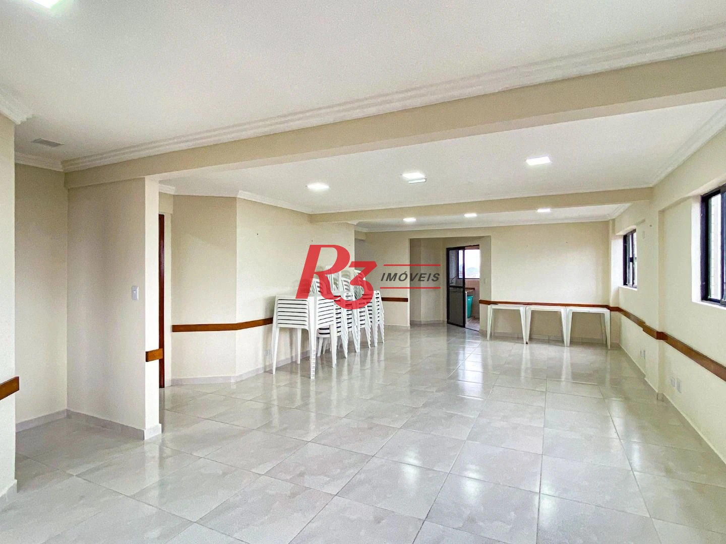 Apartamento com 1 dormitório para alugar, 55 m² por R$ 3.800,00/mês - Ponta da Praia - Santos/SP