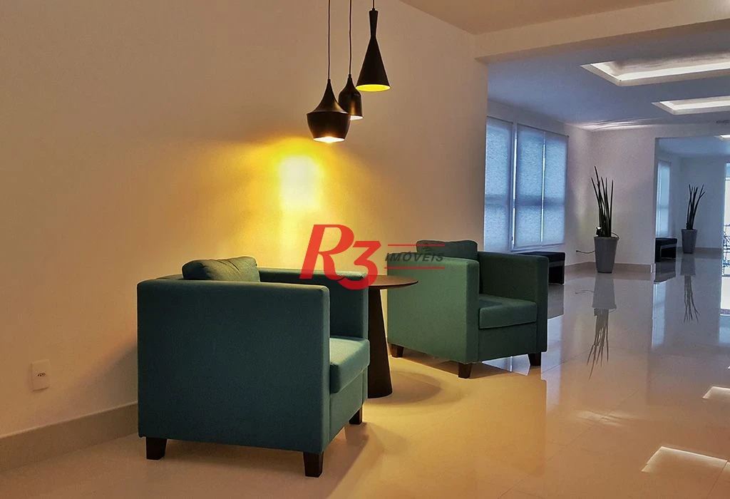 Apartamento com 2 dormitórios para alugar, 67 m² por R$ 4.000,00/mês - Encruzilhada - Santos/SP