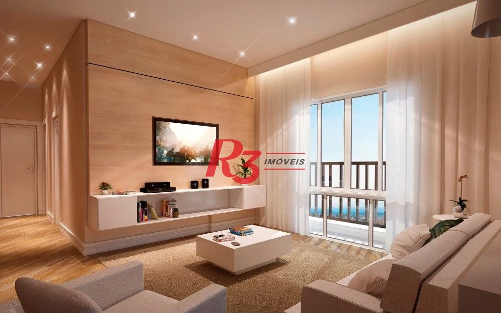 Apartamento com 2 dormitórios para alugar, 67 m² por R$ 4.000,00/mês - Encruzilhada - Santos/SP