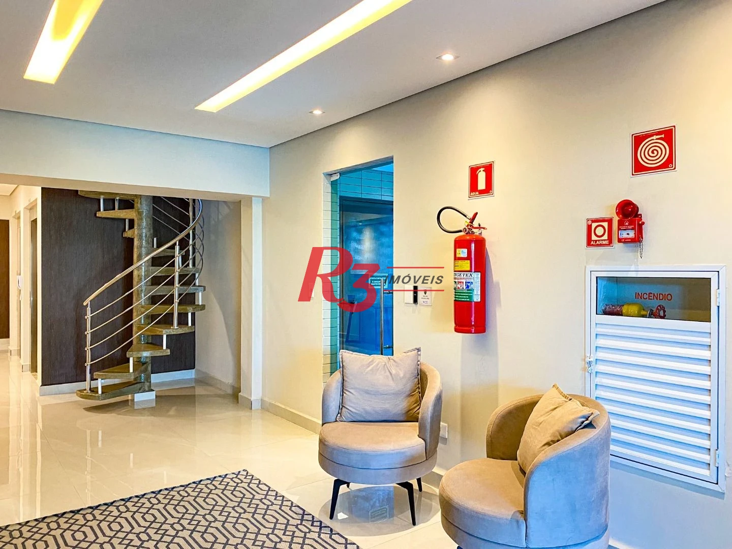 Apartamento à venda, 108 m² por R$ 1.440.000,00 - Itararé - São Vicente/SP