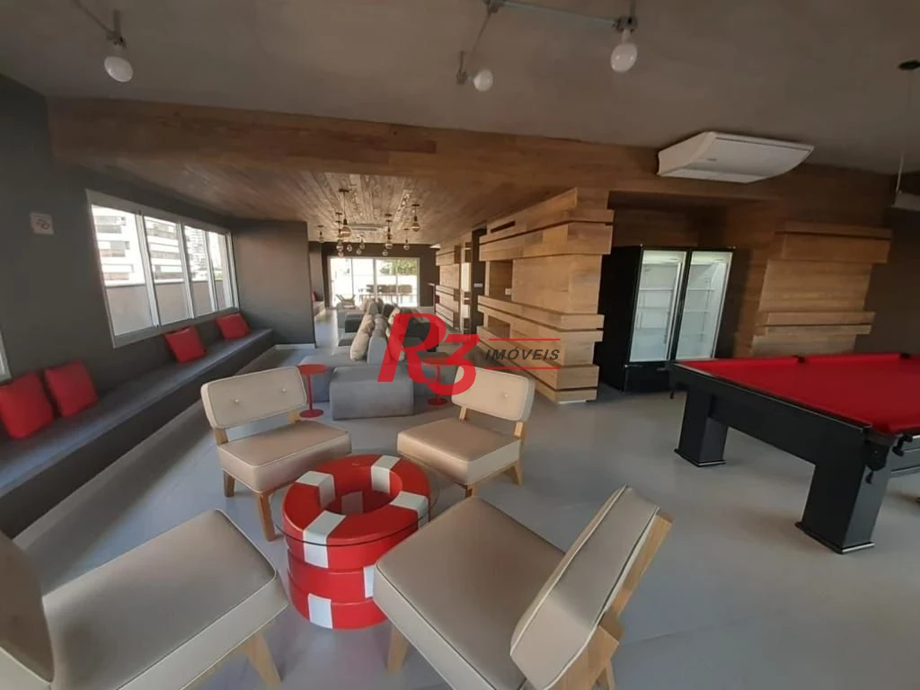 Apartamento com 2 dormitórios à venda, 72 m² por R$ 1.030.000,00 - Embaré - Santos/SP