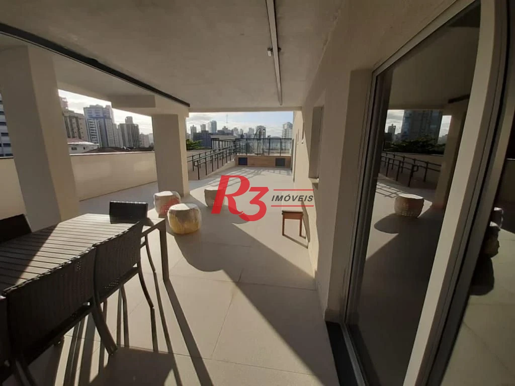 Apartamento com 2 dormitórios à venda, 72 m² por R$ 1.030.000,00 - Embaré - Santos/SP