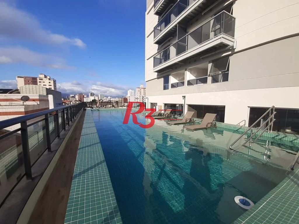 Apartamento com 2 dormitórios à venda, 72 m² por R$ 1.030.000,00 - Embaré - Santos/SP