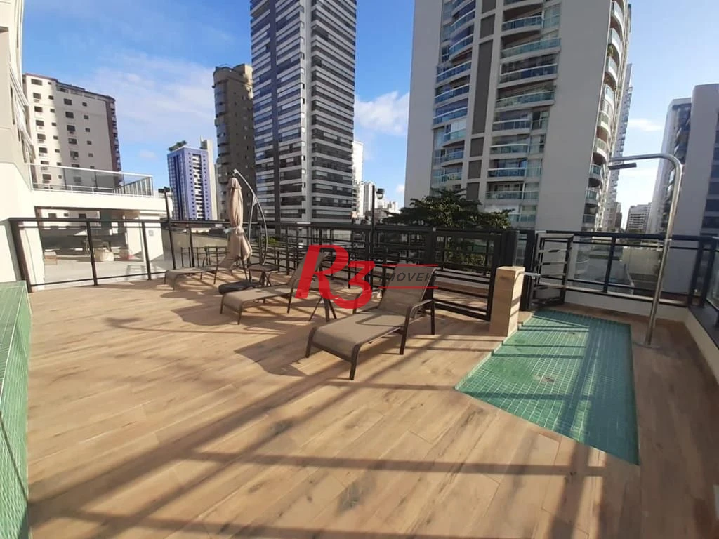 Apartamento com 2 dormitórios à venda, 72 m² por R$ 1.030.000,00 - Embaré - Santos/SP