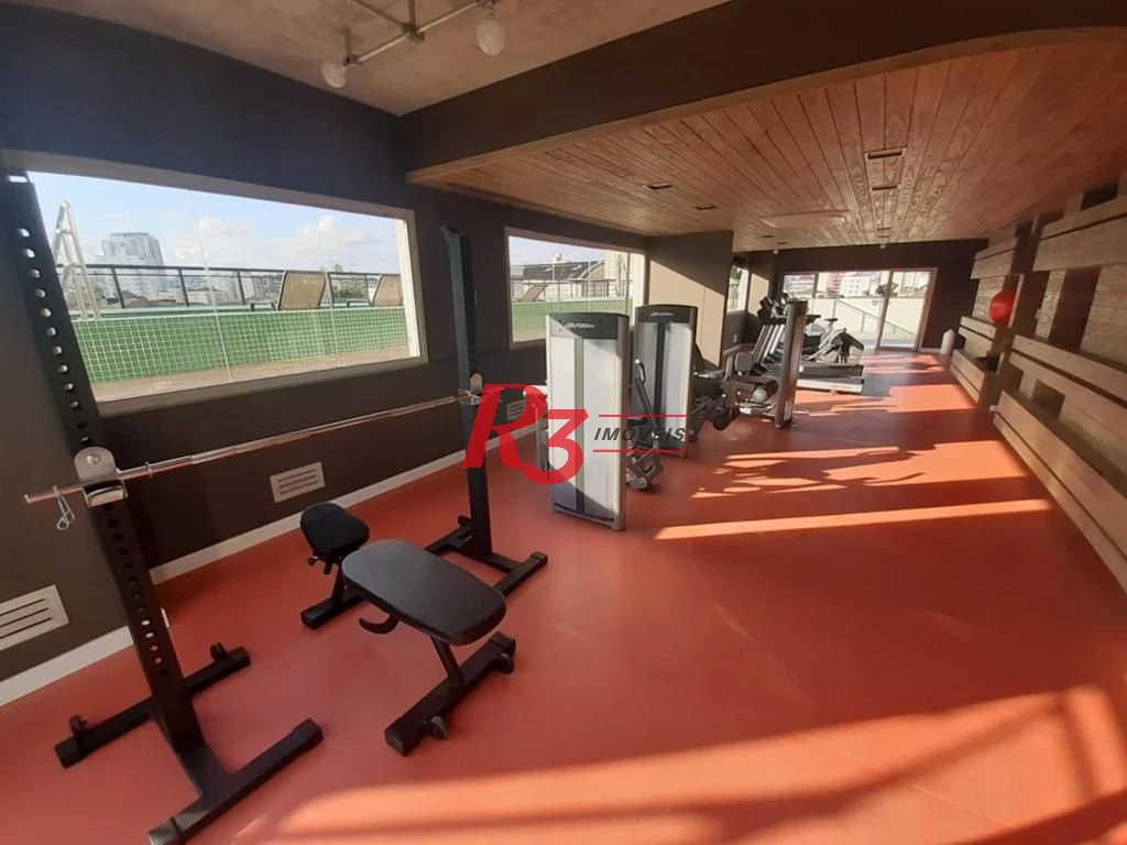 Apartamento com 2 dormitórios à venda, 72 m² por R$ 1.030.000,00 - Embaré - Santos/SP