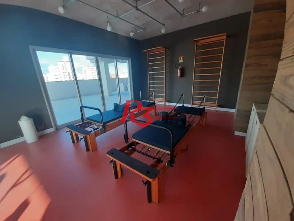 Apartamento com 2 dormitórios à venda, 72 m² por R$ 1.030.000,00 - Embaré - Santos/SP