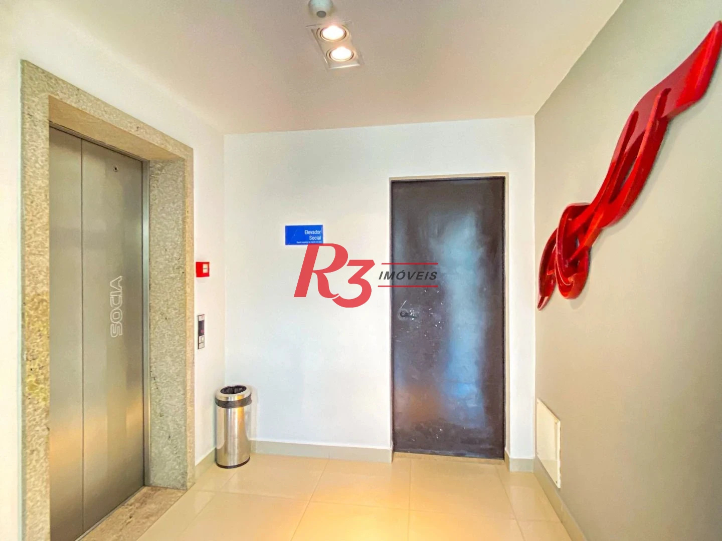 Apartamento com 3 dormitórios à venda, 123 m² por R$ 1.430.000,00 - Ponta da Praia - Santos/SP