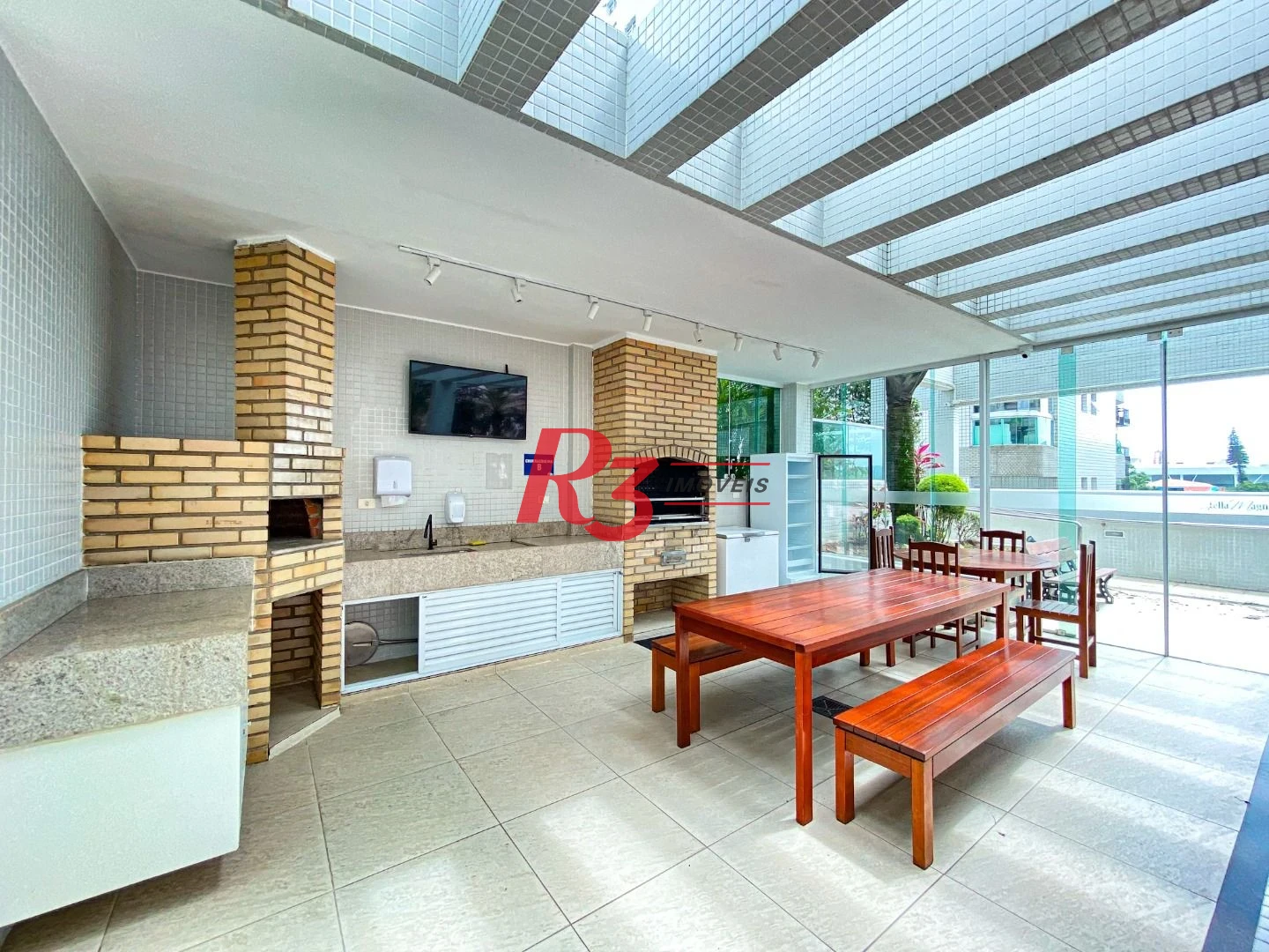 Apartamento com 3 dormitórios à venda, 123 m² por R$ 1.430.000,00 - Ponta da Praia - Santos/SP