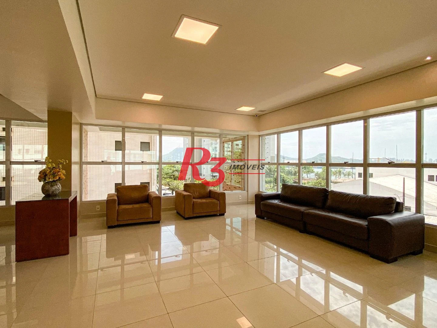 Apartamento com 3 dormitórios à venda, 123 m² por R$ 1.430.000,00 - Ponta da Praia - Santos/SP