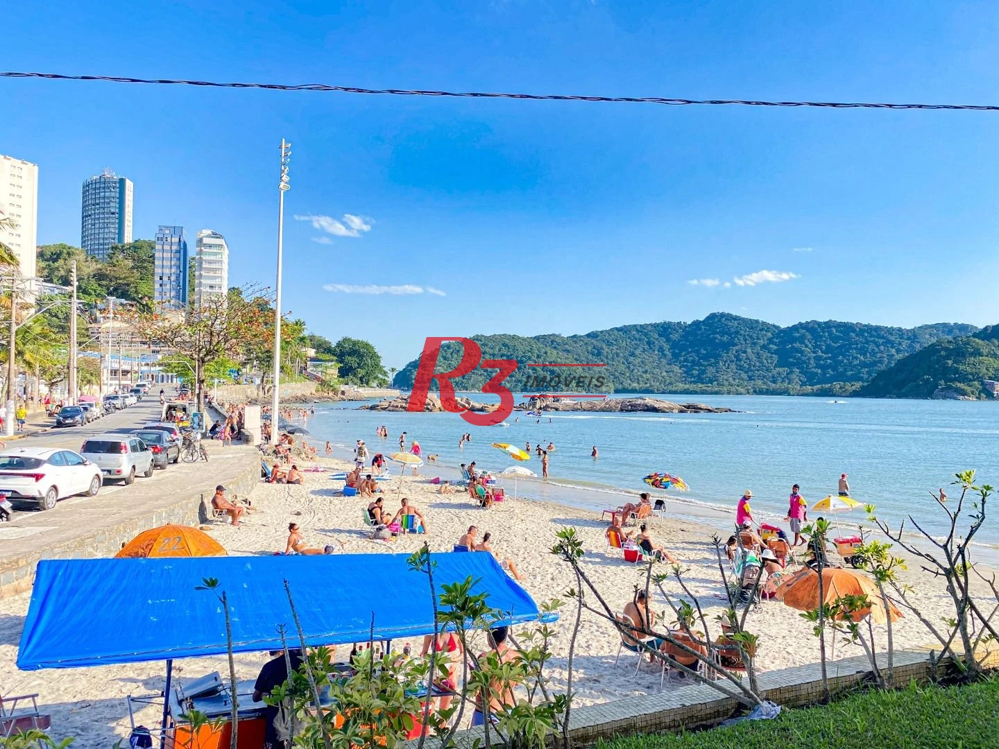 Apartamento com 3 dormitórios à venda, 210 m² - Itararé - São Vicente/SP