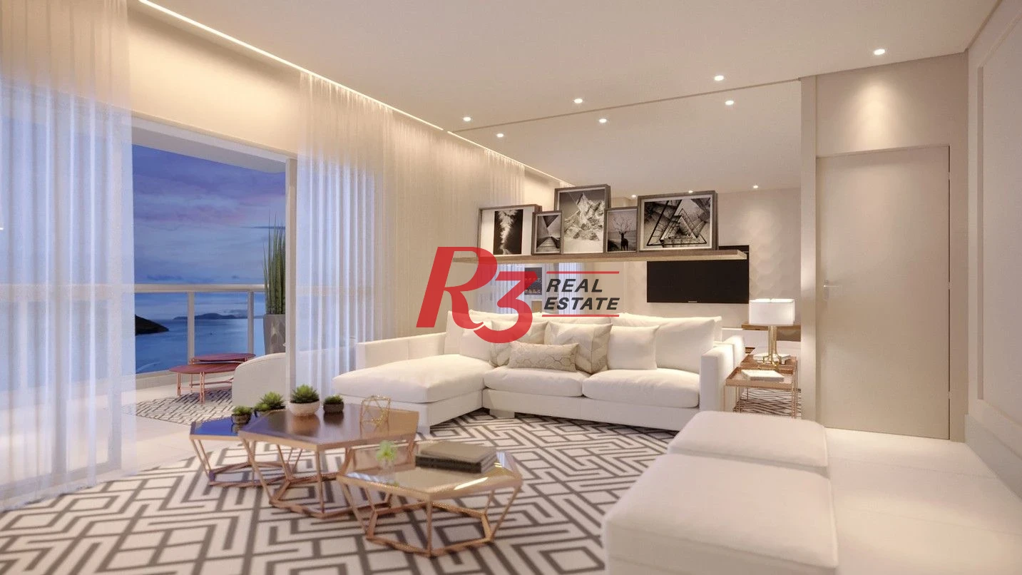 Apartamento com 4 dormitórios à venda, 291 m² por R$ 5.900.000,00 - Ponta da Praia - Santos/SP