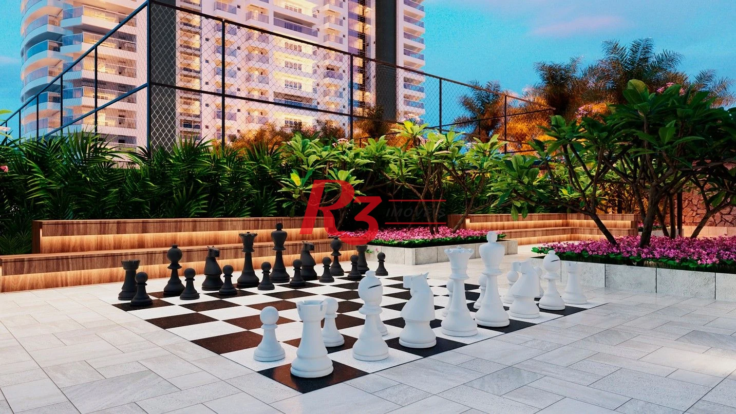 Apartamento com 3 suítes frente para o mar à venda, 218 m² por R$ 5.700.000 - Ponta da Praia - Santos/SP