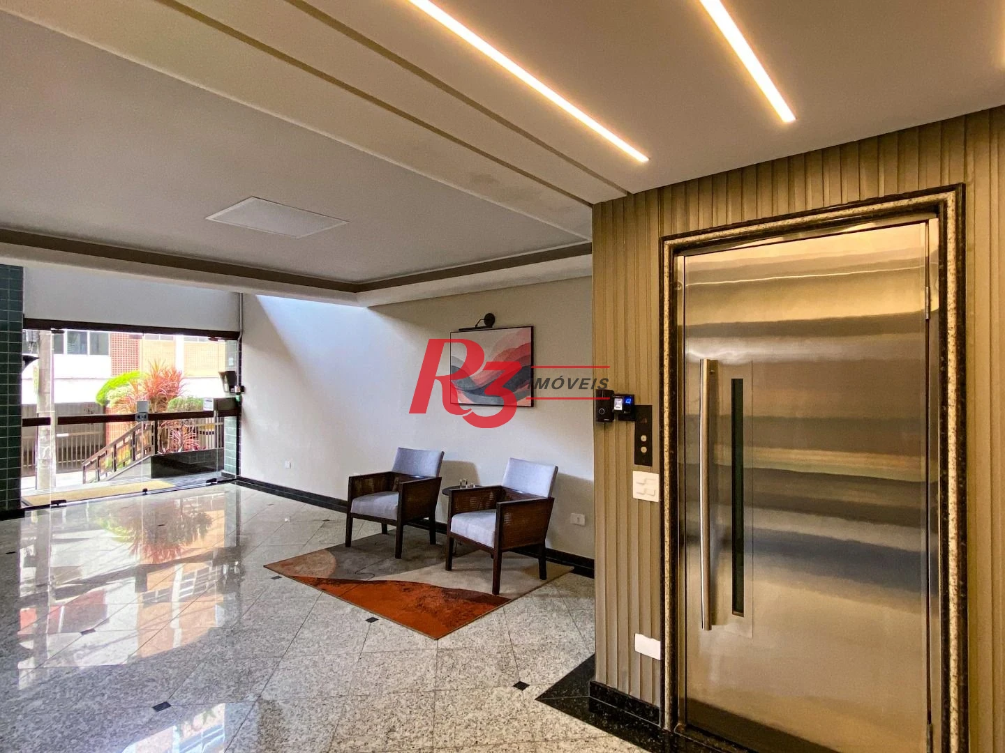 Apartamento com 4 dormitórios à venda, 210 m² por R$ 2.380.000,00 - Embaré - Santos/SP
