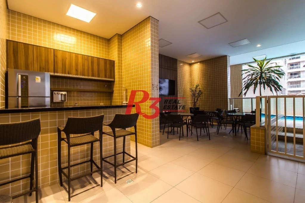 Apartamento com 3 suítes, à venda, porteira fechada, 177 m² por R$ 3.030.000 - Vila Rica - Santos/SP