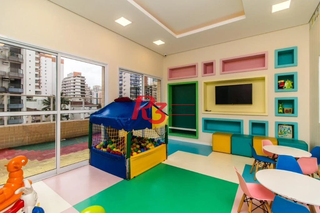 Apartamento à venda, 183 m² por R$ 2.555.000,00 - Boqueirão - Santos/SP