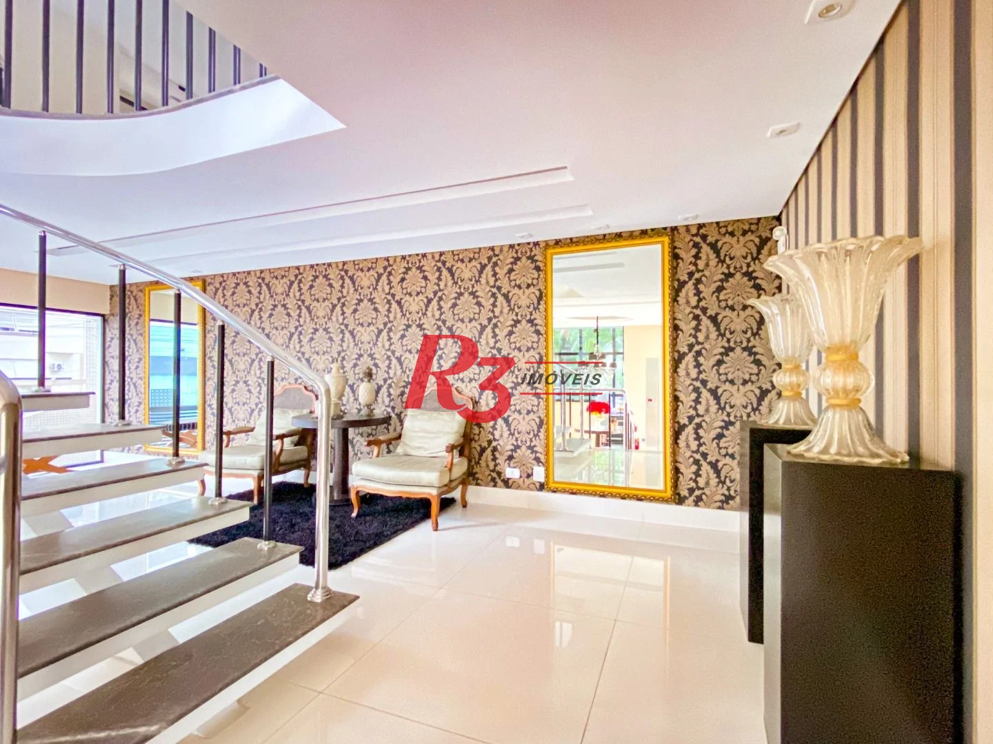 Apartamento com 3 dormitórios à venda, 283 m² por R$ 2.990.000,00 - Boqueirão - Santos/SP