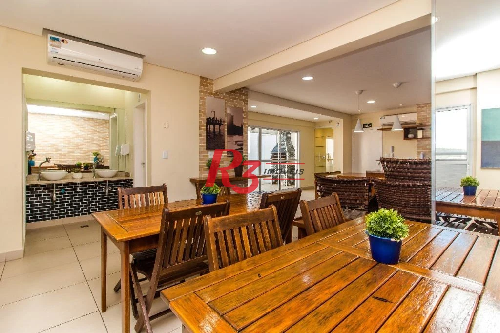 Apartamento à venda, 57 m² - Ponta da Praia - Santos/SP