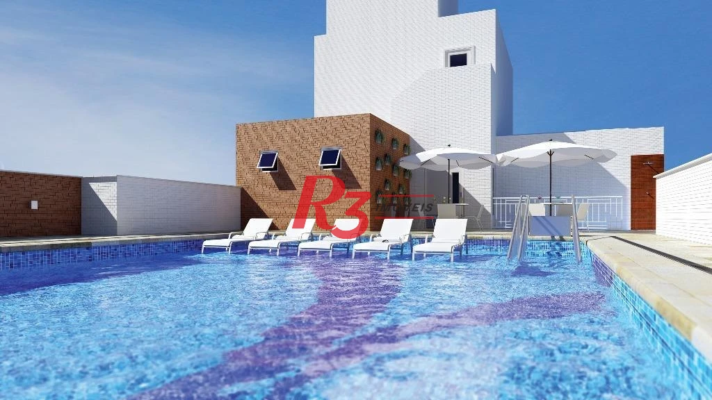 Apartamento à venda, 57 m² - Ponta da Praia - Santos/SP