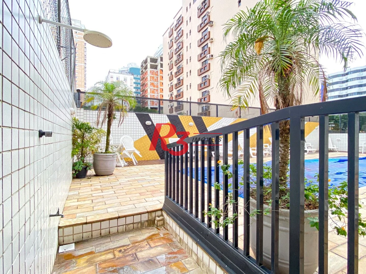 Apartamento com 3 dormitórios à venda, 122 m² por R$ 1.200.000,00 - Pompéia - Santos/SP