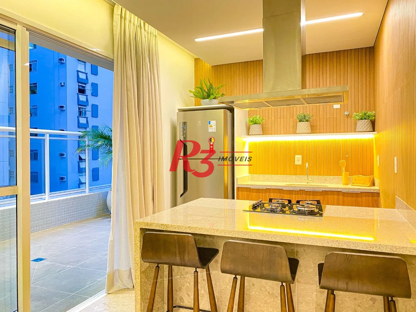 Apartamento com 2 dormitórios para alugar, 91 m² por R$ 8.000,00/mês - Boqueirão - Santos/SP