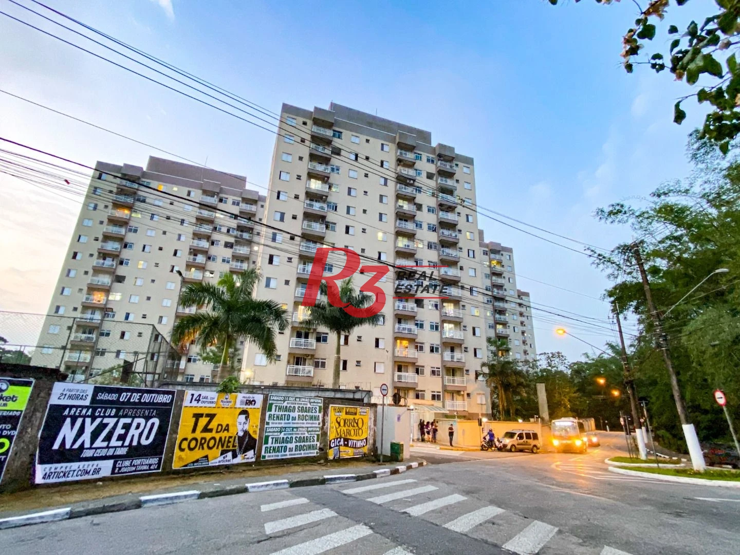Apartamento com 2 dormitórios à venda, 58 m² por R$ 320.000,00 - Morro de Nova Cintra - Santos/SP