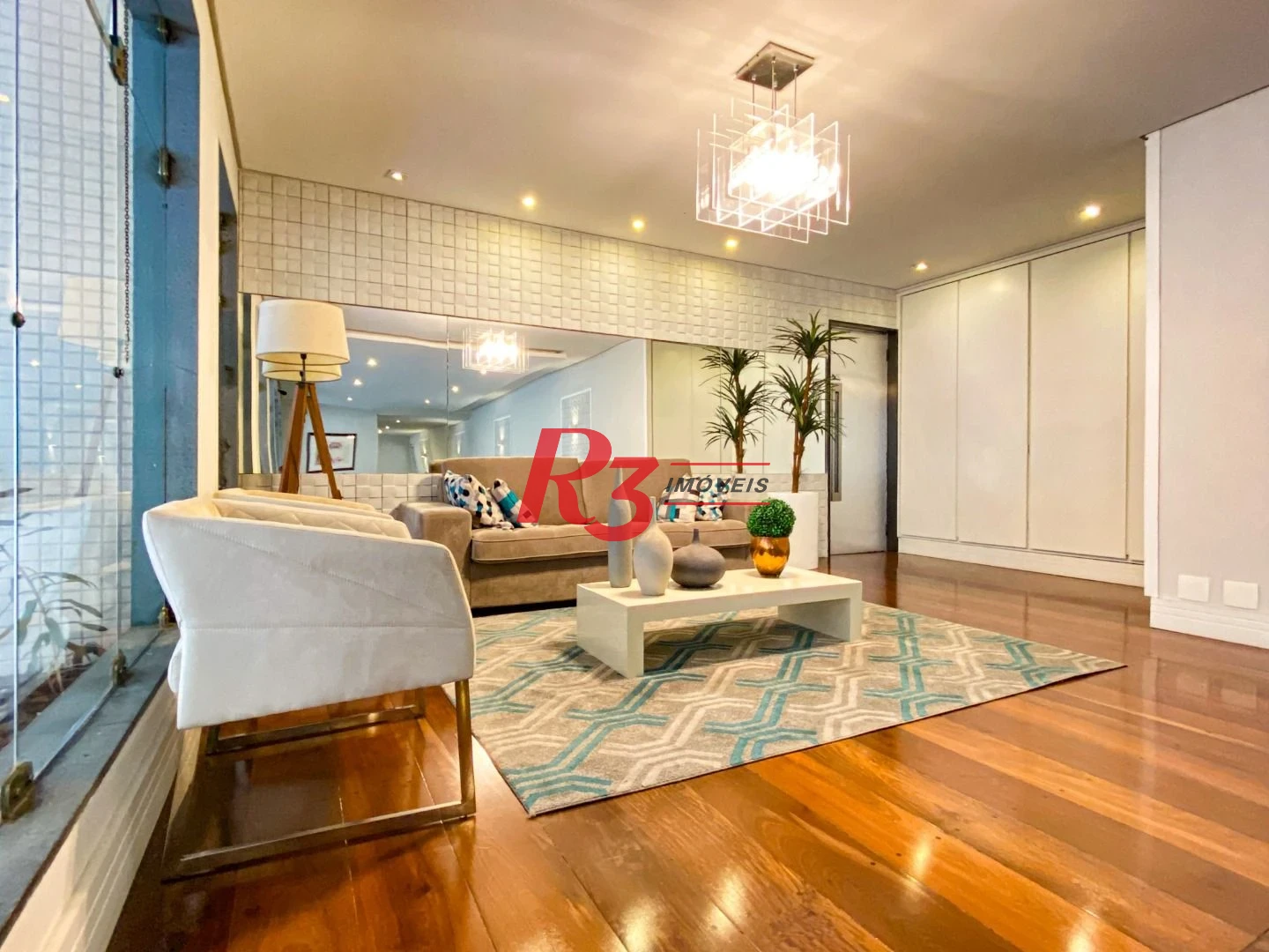 Apartamento com 3 dormitórios à venda, 150 m² por R$ 1.990.000,00 - Boqueirão - Santos/SP