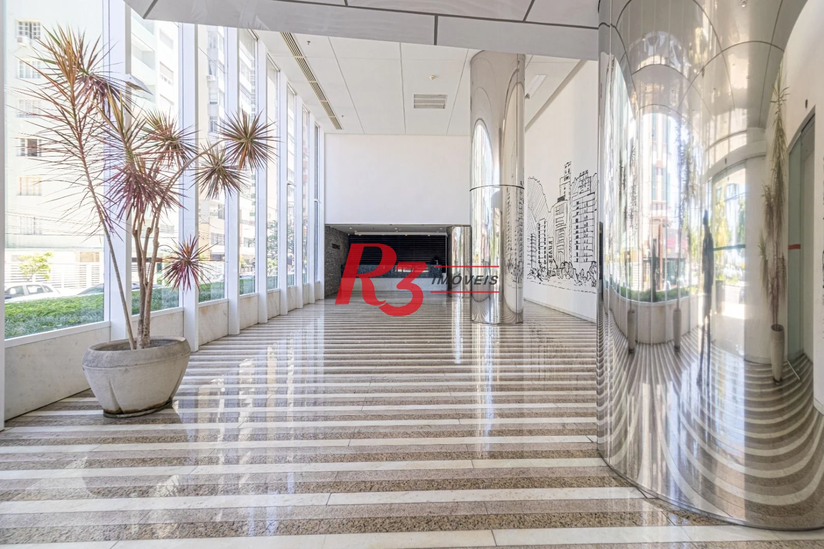 Sala para alugar, 538 m² por R$ 48.764,59/mês - José Menino - Santos/SP