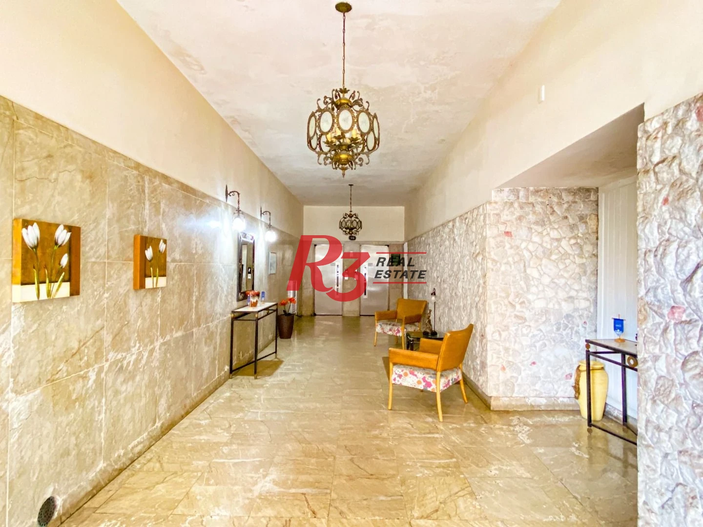 Apartamento com 3 dormitórios à venda, 140 m² - Boqueirão - Santos/SP