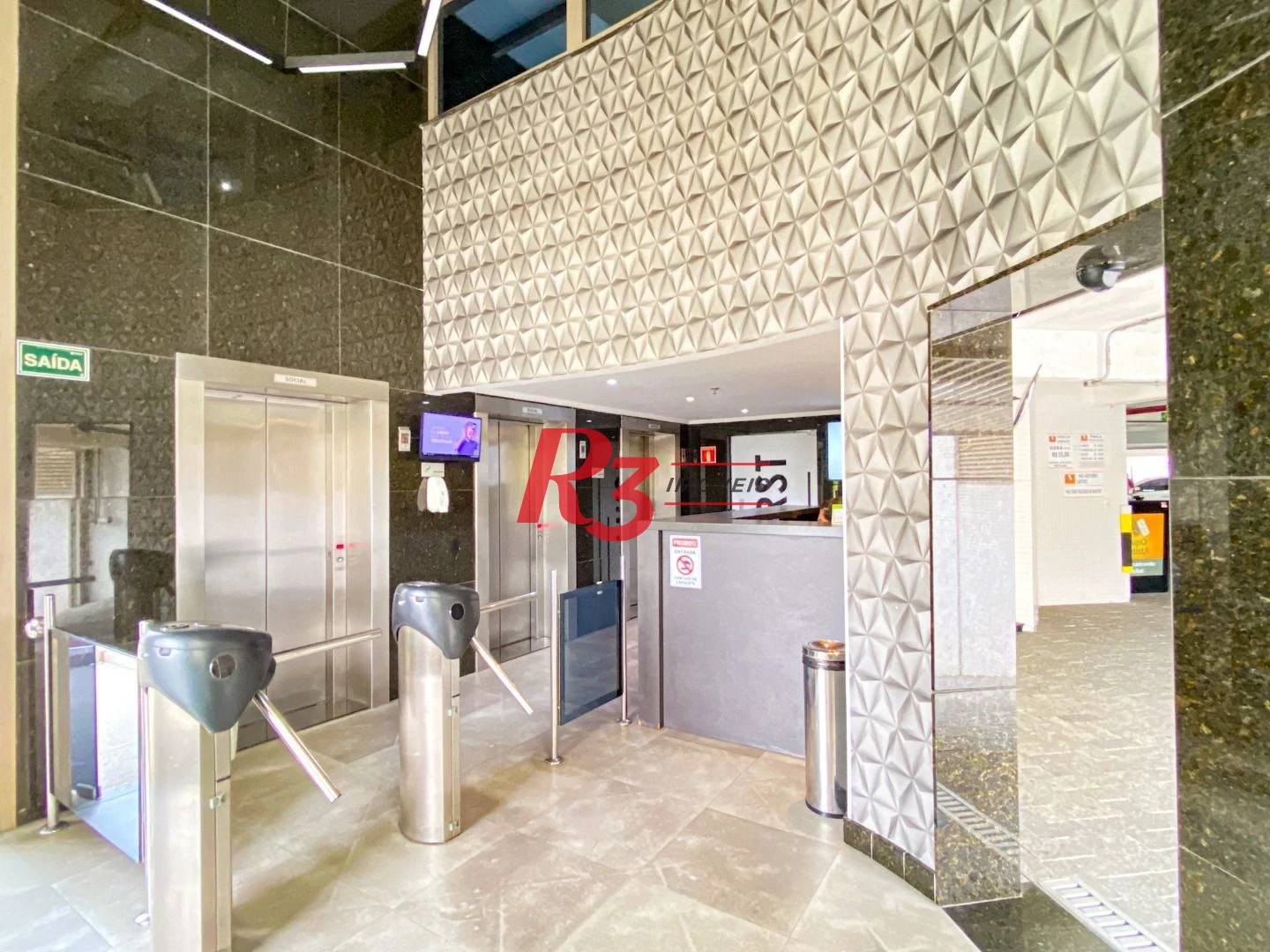 Sala, 52 m² - venda por R$ 480.000,00 ou aluguel por R$ 6.420,00/mês - Marapé - Santos/SP