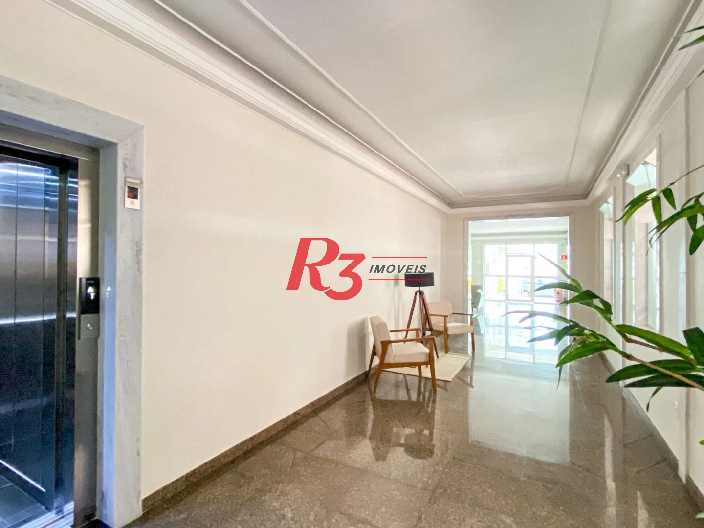 Apartamento para alugar, 115 m² por R$ 5.647,00/mês - Gonzaga - Santos/SP