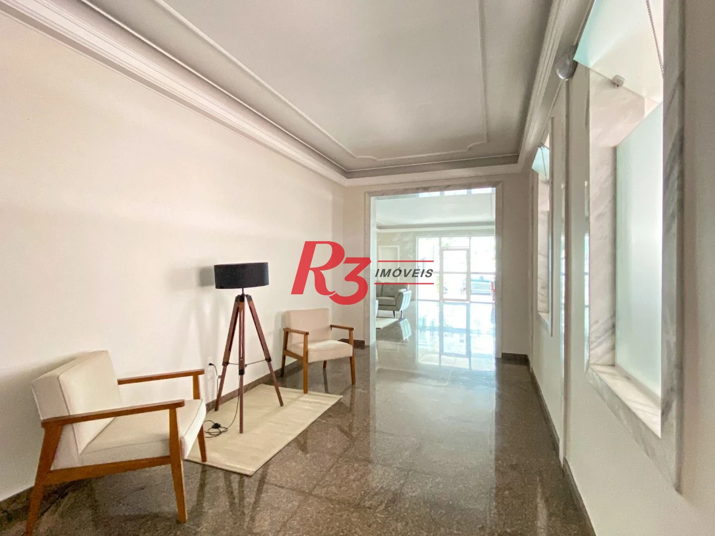 Apartamento para alugar, 115 m² por R$ 5.647,00/mês - Gonzaga - Santos/SP
