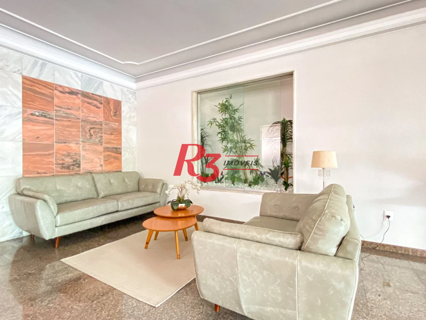 Apartamento para alugar, 115 m² por R$ 5.647,00/mês - Gonzaga - Santos/SP