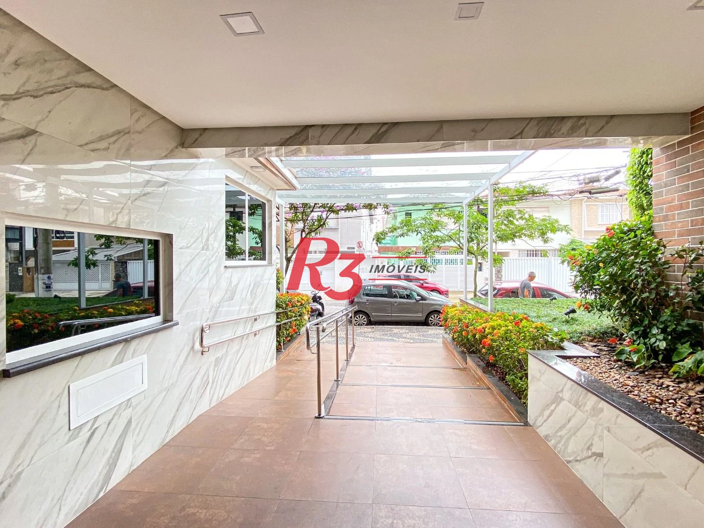 Apartamento para alugar, 115 m² por R$ 5.647,00/mês - Gonzaga - Santos/SP
