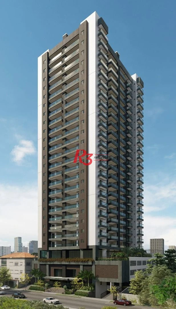 Apartamento à venda, 83 m² por R$ 1.250.000,00 - Aparecida - Santos/SP