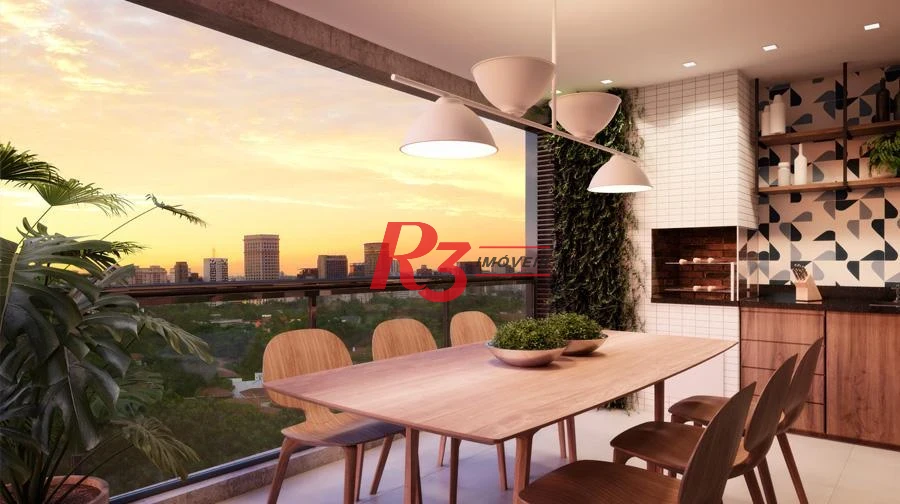 Apartamento à venda, 83 m² por R$ 1.250.000,00 - Aparecida - Santos/SP