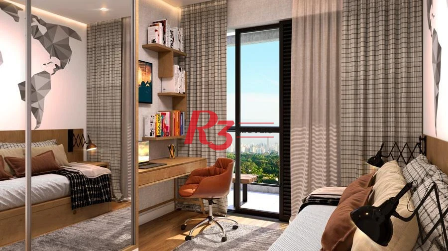 Apartamento à venda, 83 m² por R$ 1.250.000,00 - Aparecida - Santos/SP