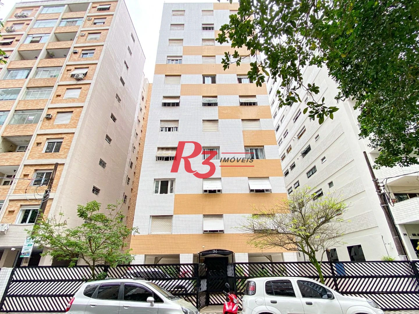 Apartamento com 1 dormitório para alugar, 48 m² por R$ 3.000,00/mês - Boqueirão - Santos/SP