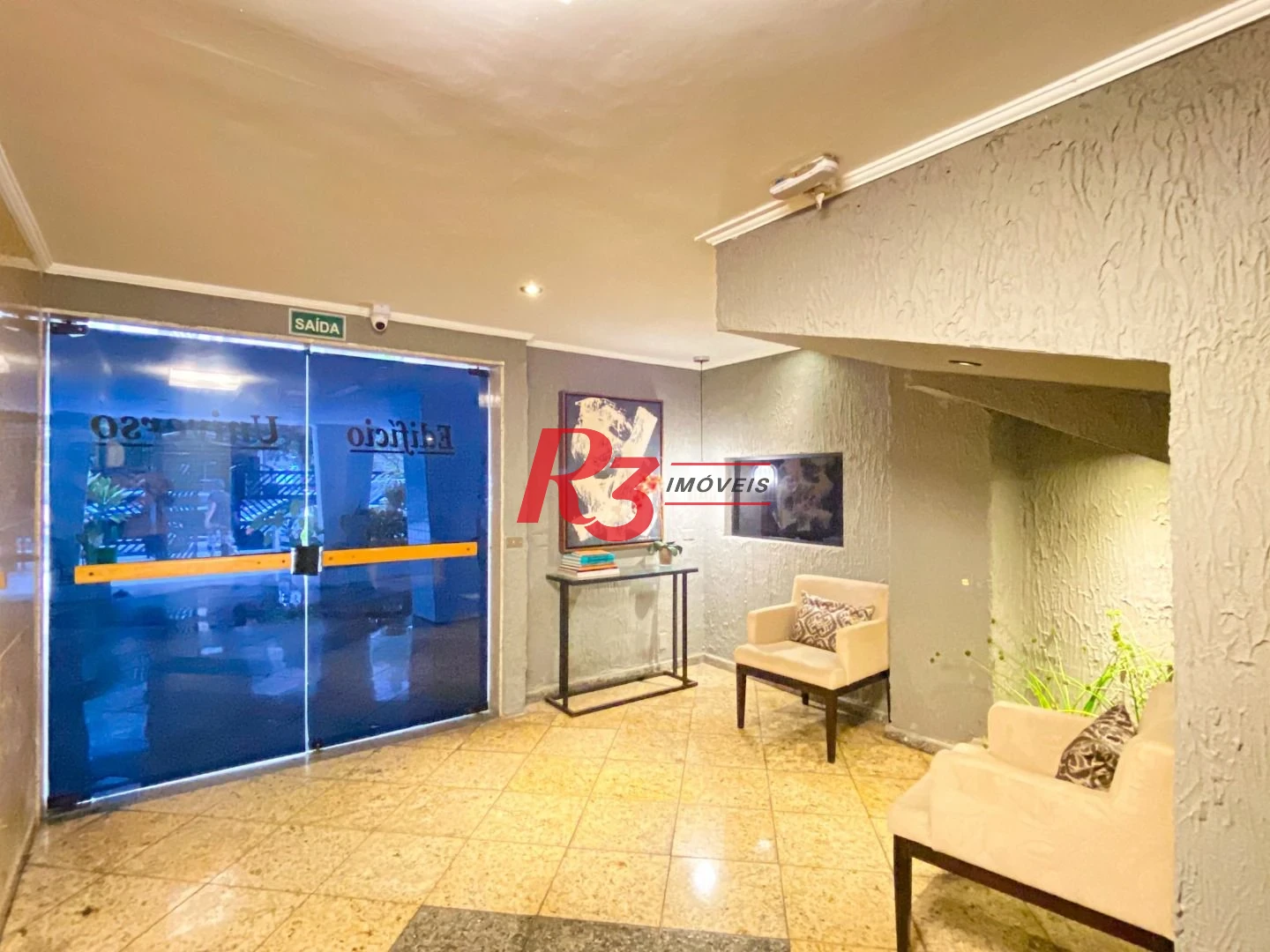 Apartamento com 1 dormitório para alugar, 48 m² por R$ 3.000,00/mês - Boqueirão - Santos/SP