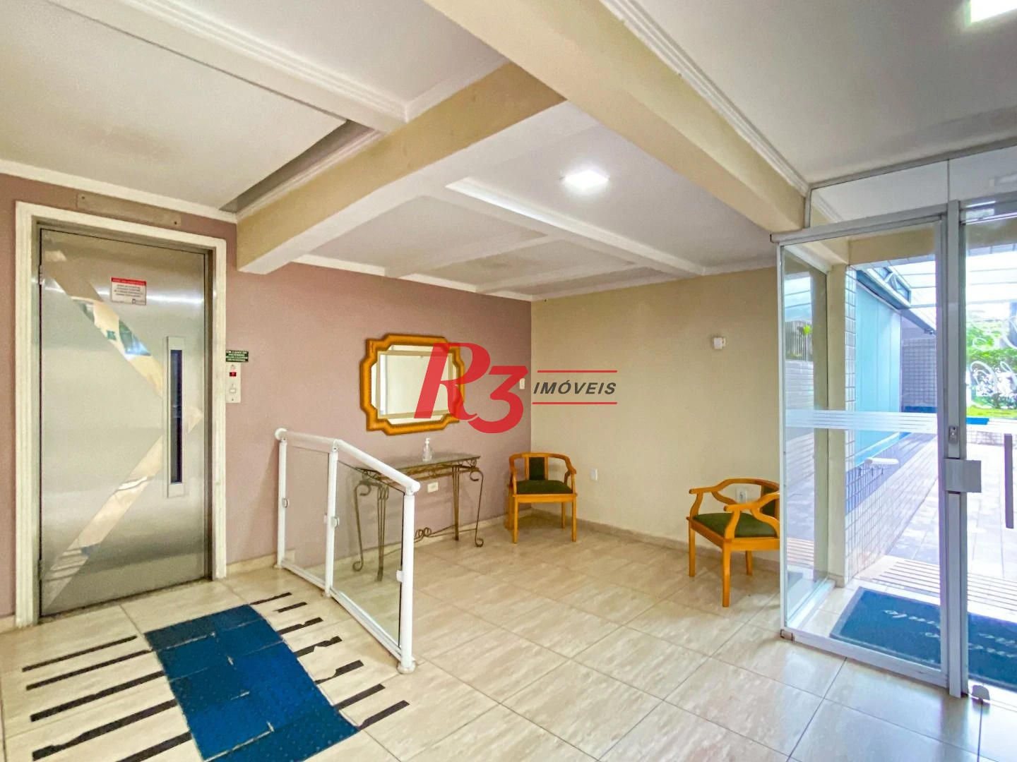 Apartamento com 2 dormitórios para alugar, 110 m² por R$ 6.950,00/mês - Aparecida - Santos/SP