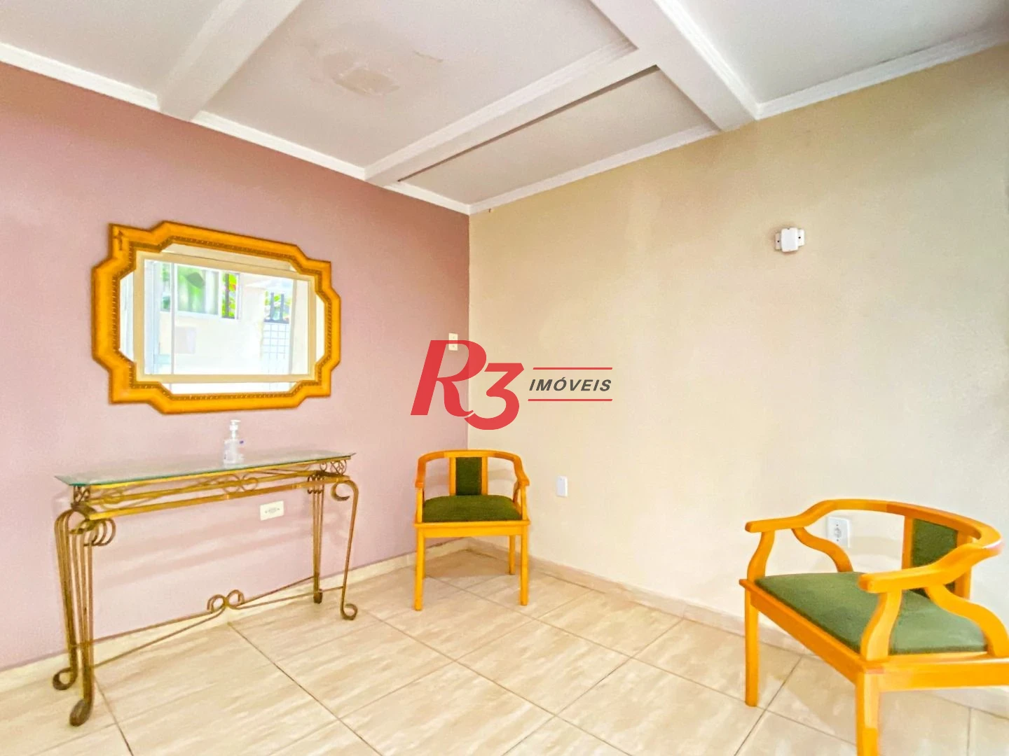 Apartamento com 2 dormitórios para alugar, 110 m² por R$ 6.950,00/mês - Aparecida - Santos/SP