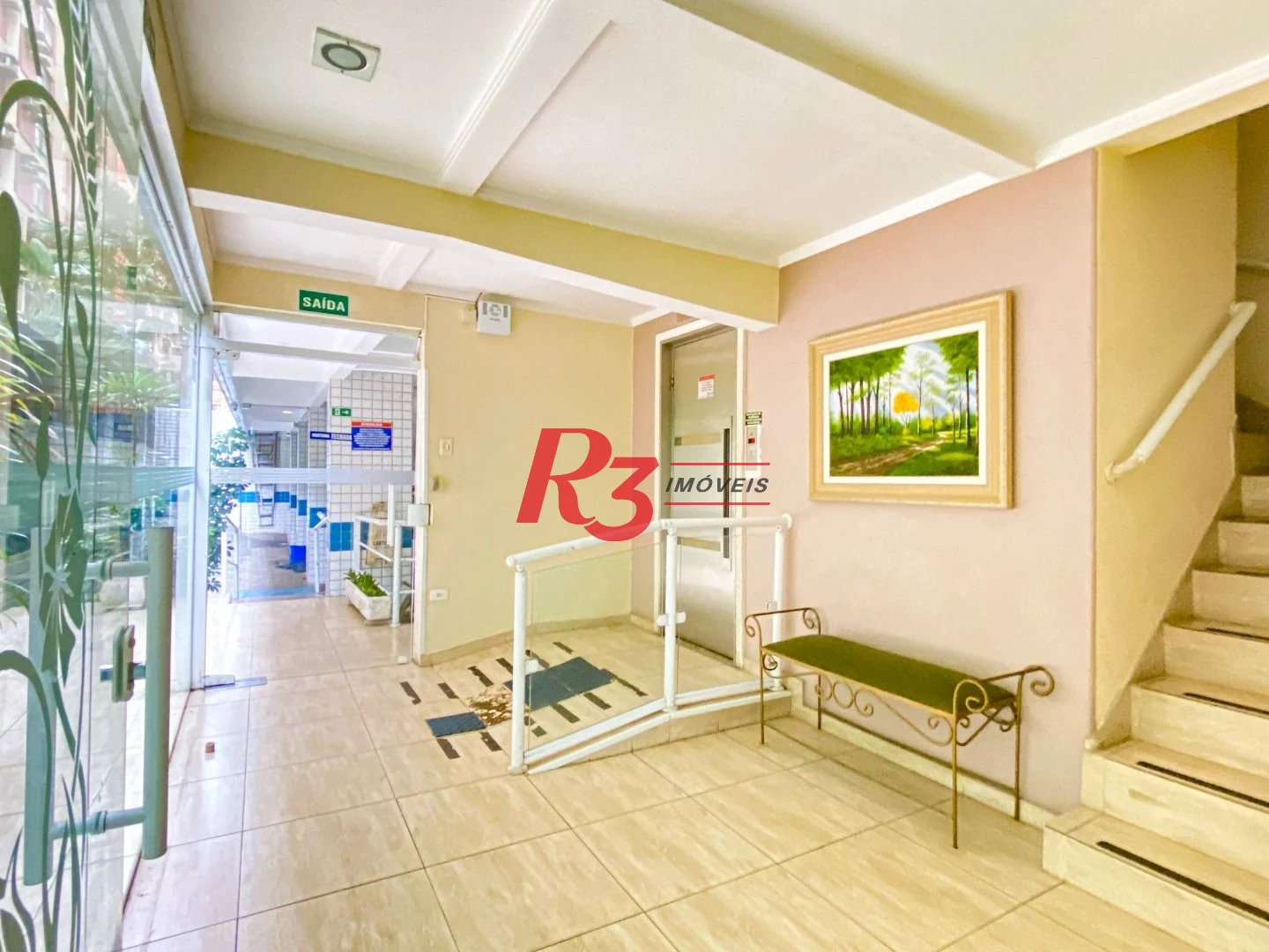 Apartamento com 2 dormitórios para alugar, 110 m² por R$ 6.950,00/mês - Aparecida - Santos/SP