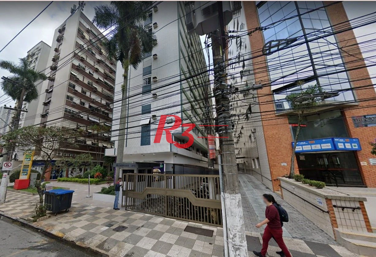 Apartamento com 2 dormitórios à venda, 98 m² por R$ 555.000,00 - Gonzaga - Santos/SP