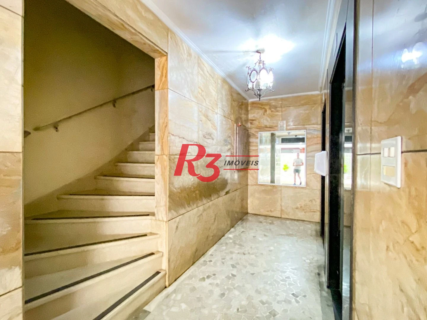 Apartamento com 1 dormitório à venda, 47 m² por R$ 551.200,00 - Gonzaga - Santos/SP